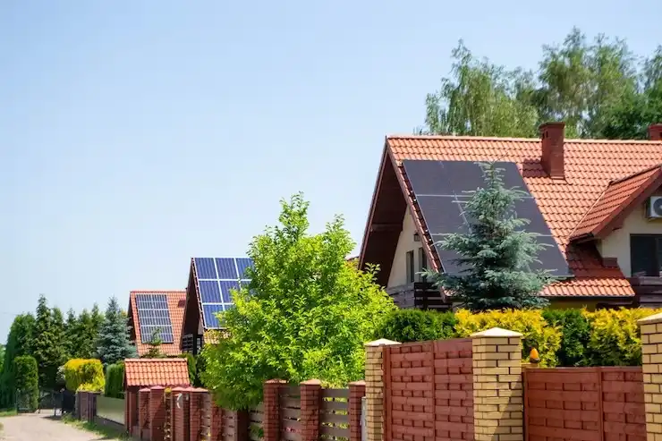 Solar panels at multiple homes